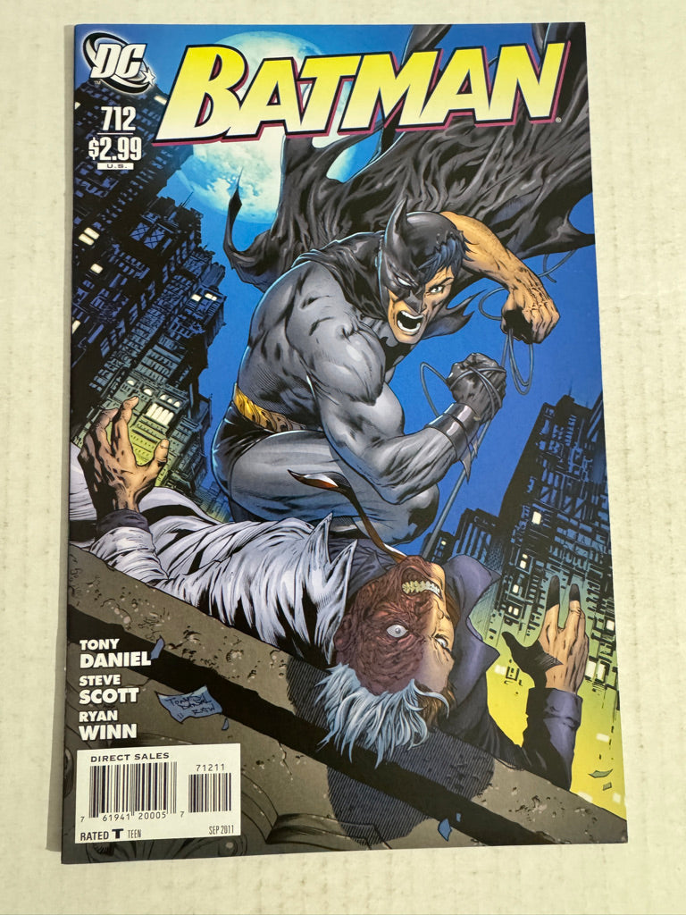 BATMAN #712 NM Tony Daniel Cover