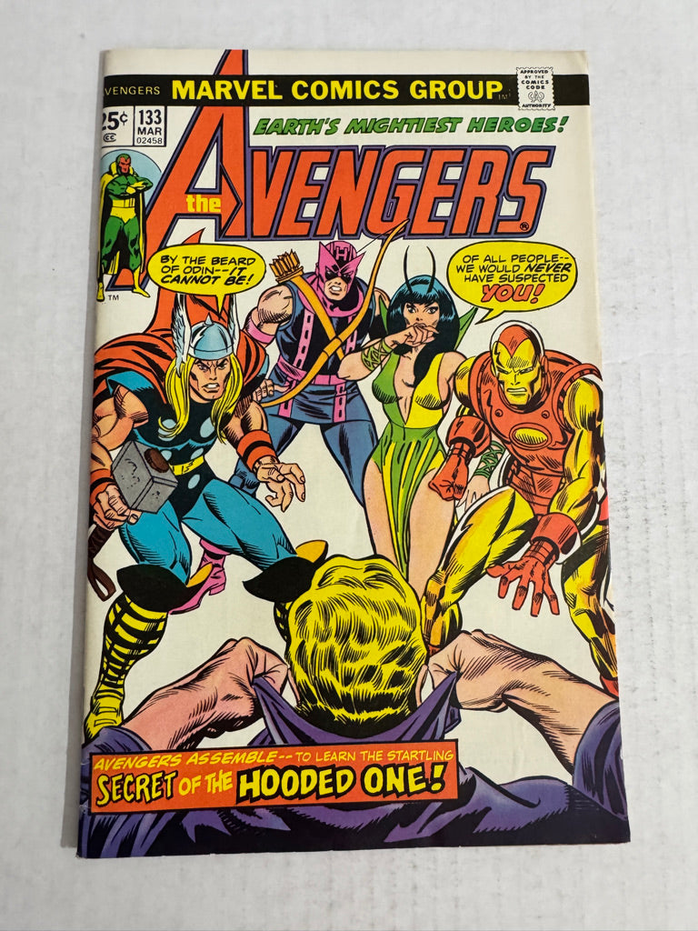 AVENGERS #133 VF- 1ST APPEARANCE