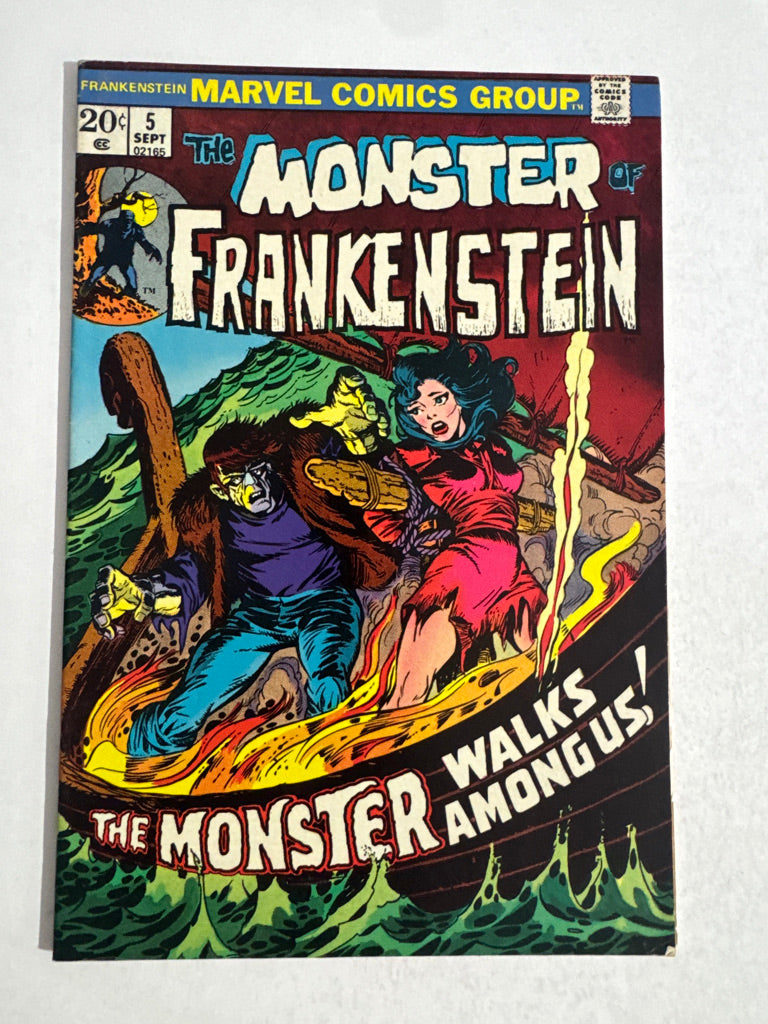 FRANKENSTEIN #5 FN+
