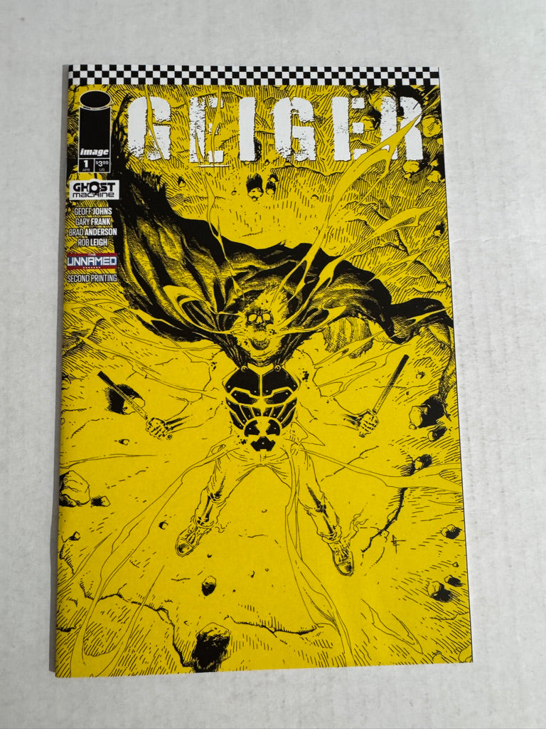 GEIGER #1 Vol 2 NM 2nd Print Gary Frank Variant