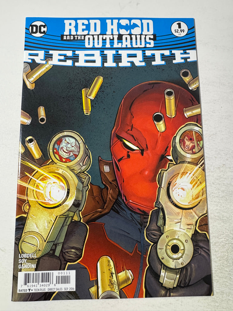 RED HOOD AND THE OUTLAWS REBIRTH #1 NM