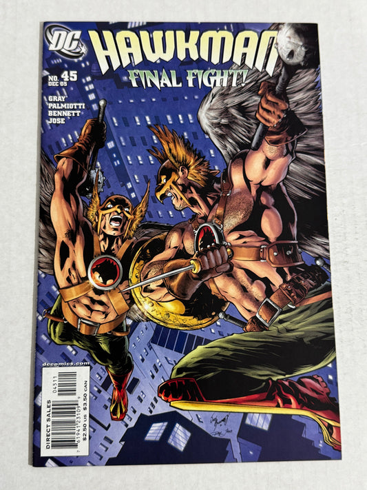 HAWKMAN #45 Vol 4 NM
