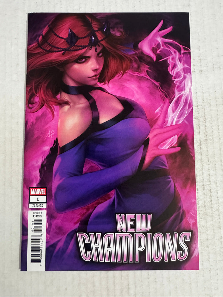 NEW CHAMPIONS #1 NM Artgerm Variant 1ST APPEARANCE