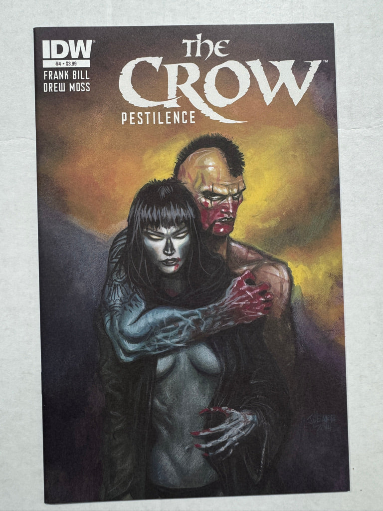 THE CROW Pestilence #4 NM James O'Barr Cover