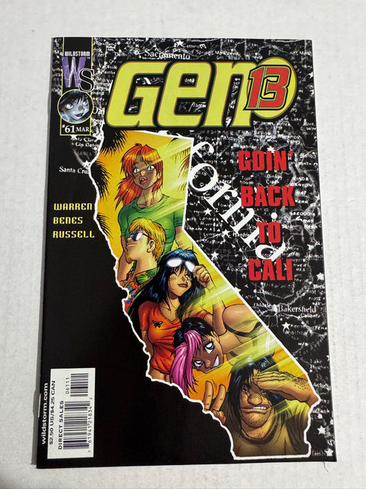 GEN 13 #61 Vol 2 NM Adam Warren Cover