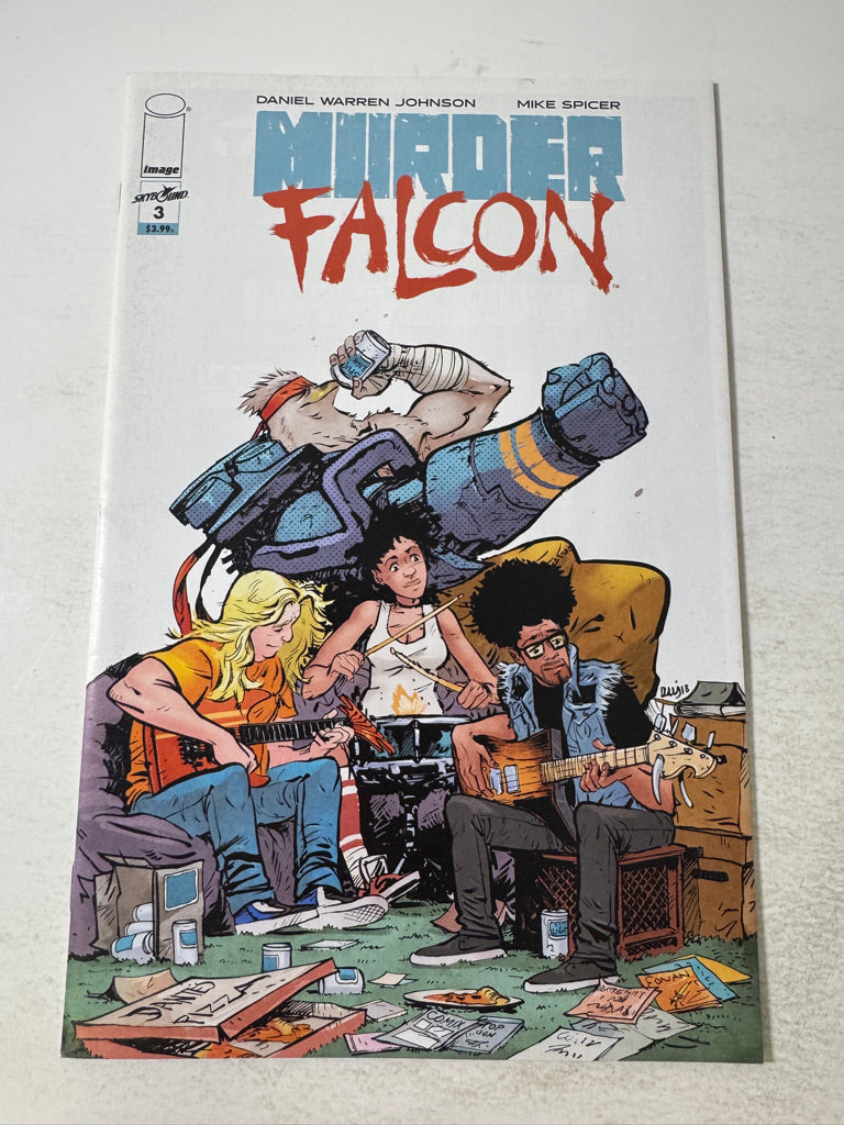 MURDER FALCON #3 NM- Daniel Warren Johnson Cover