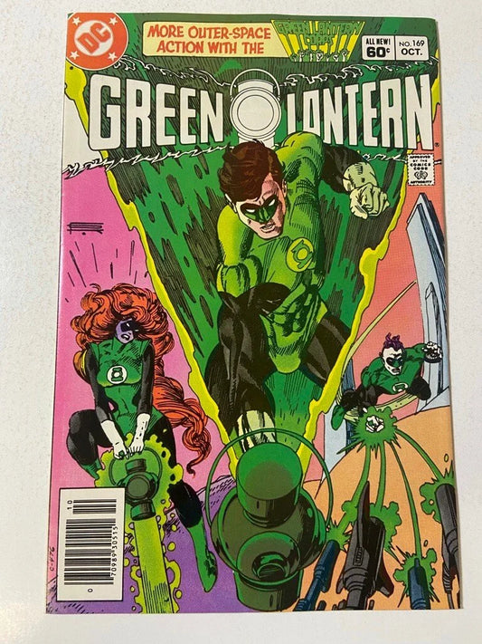 GREEN LANTERN #169 VF NEWSSTAND