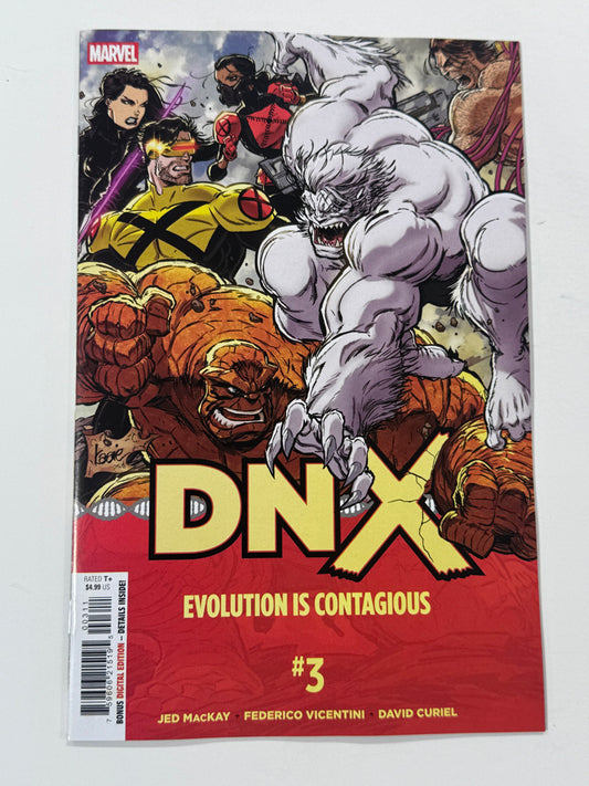 DNX #3 NM Kaare Andrews Cover