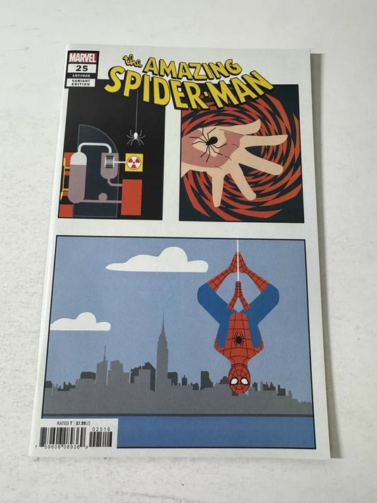 AMAZING SPIDER-MAN #25 Vol 5 NM Comic Panel Variant