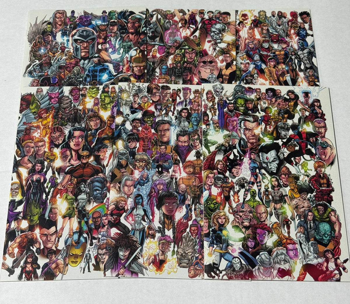 MARK BAGLEY X-MEN CONNECTING VARIANT SET NM