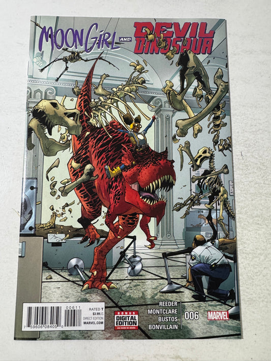 MOON GIRL AND DEVIL DINOSAUR #6 NM