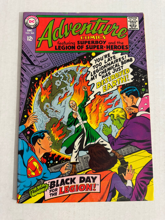 ADVENTURE COMICS #363 FN