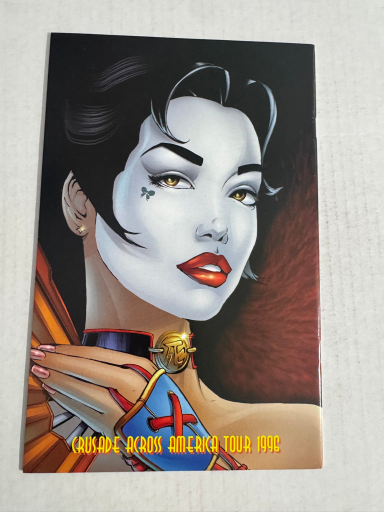 SHI VS TOMOE #1 PREVIEW EDITION NM SDCC Bill Tucci Cover