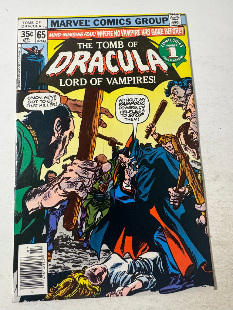 THE TOMB OF DRACULA #65 VF/NM