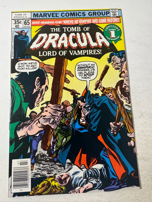 THE TOMB OF DRACULA #65 VF/NM