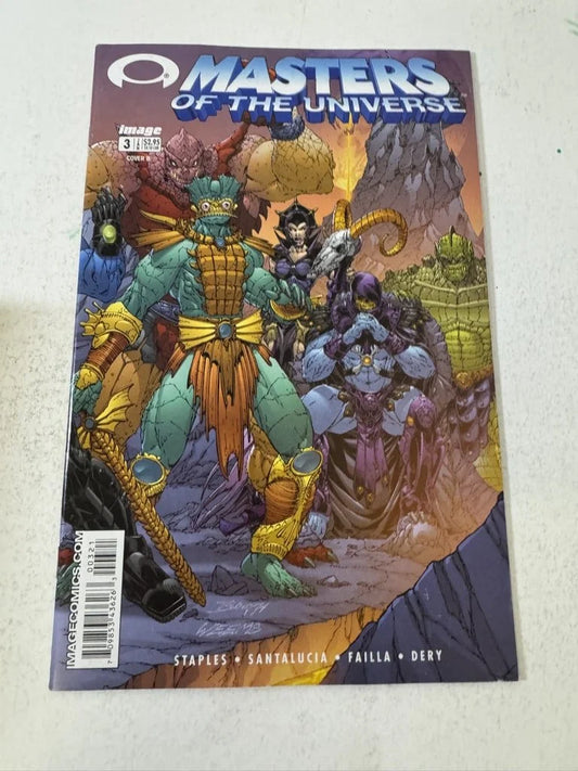 MASTERS OF THE UNIVERSE #4 VF/NM Phil Hester B Variant