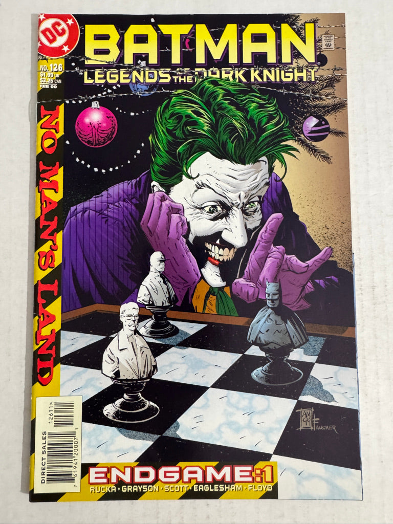 LEGENDS OF THE DARK KNIGHT #126 VF+ Alex Maleev Cover