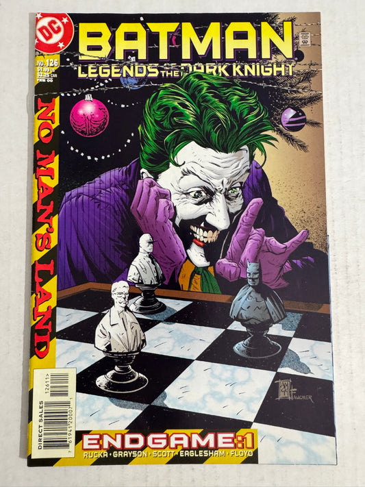LEGENDS OF THE DARK KNIGHT #126 VF+ Alex Maleev Cover
