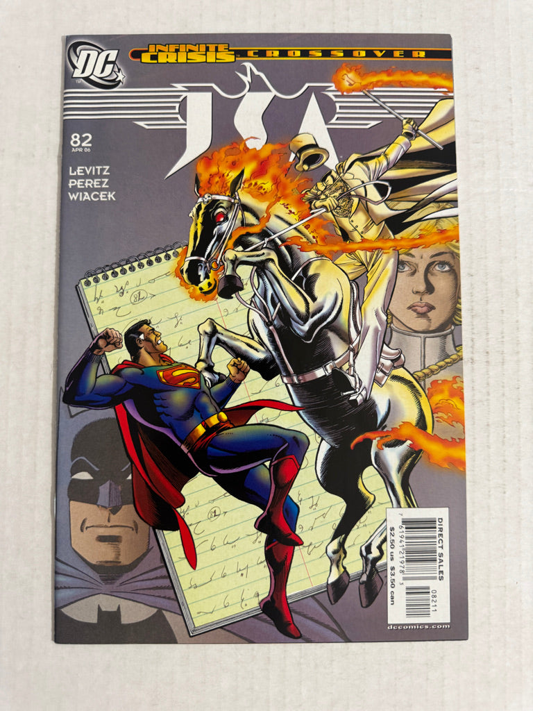 JSA #82 George Perez Cover