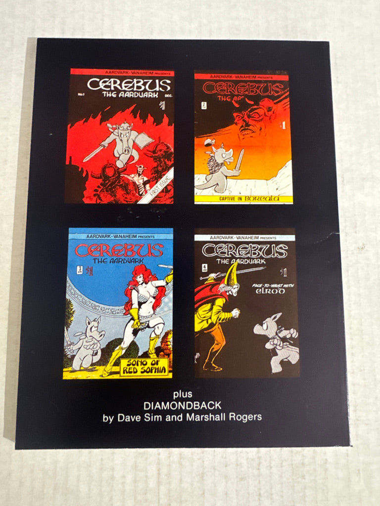 SWORDS OF CEREBUS Vol 1 4th Print VF/NM SIGNED by Dave Sim