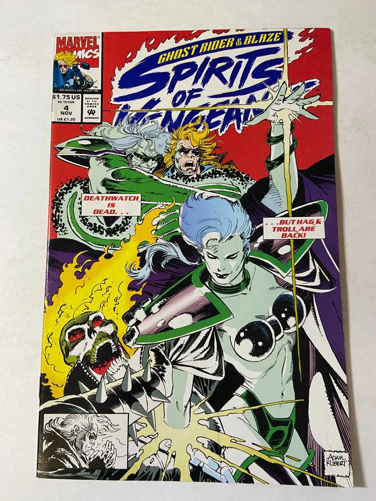 Ghost Rider & Blaze SPIRITS OF VENGEANCE #4 NM