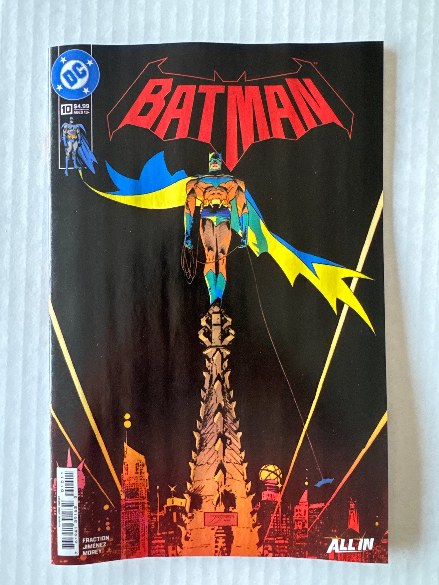 BATMAN #10 Vol 4 Jorge Jimenez Cover