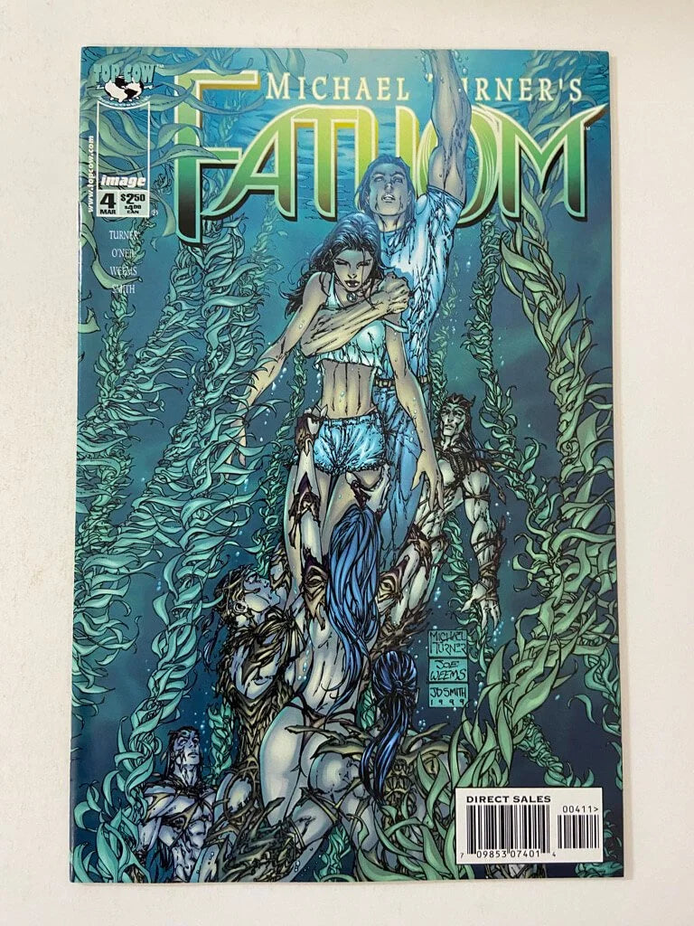 FATHOM #4 Michael Turner Cover