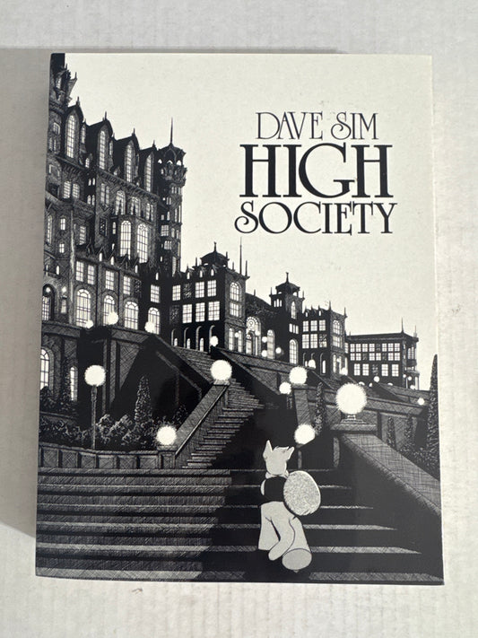 CEREBUS BOOK 2 HIGH SOCIETY TPB NM 1st Print SIGNED by Dave Sim