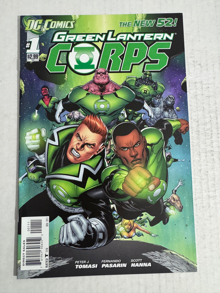 GREEN LANTERN CORPS #1 Vol 3 Doug Mahnke Cover