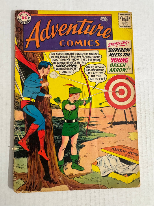 ADVENTURE COMICS #258 GD-