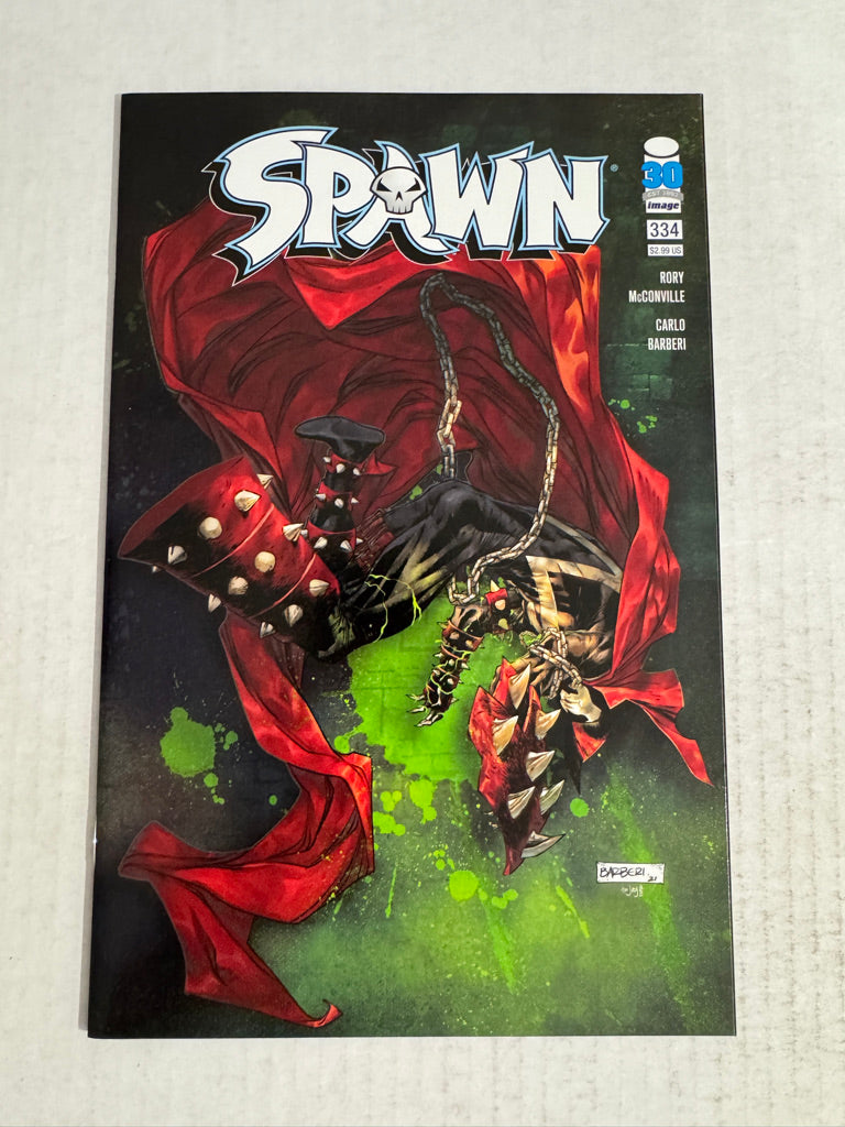 SPAWN #334 NM Barberi Variant