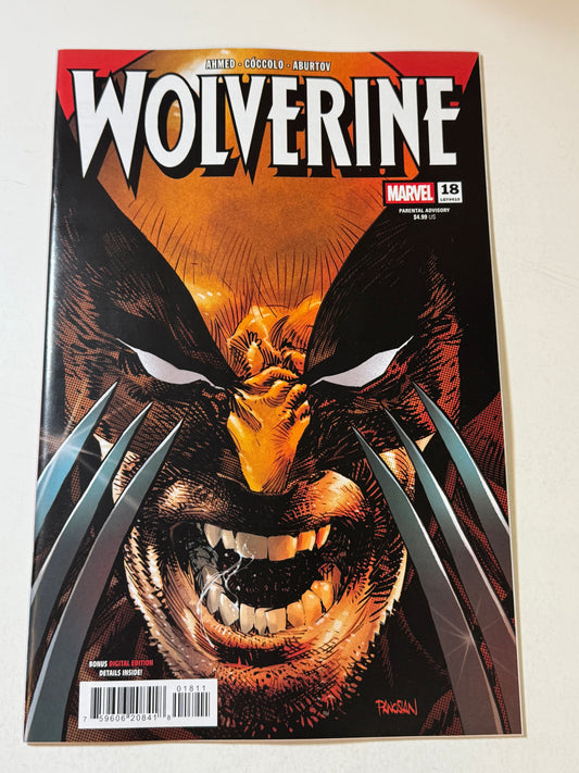 WOLVERINE #18 NM Dan Panosian Cover