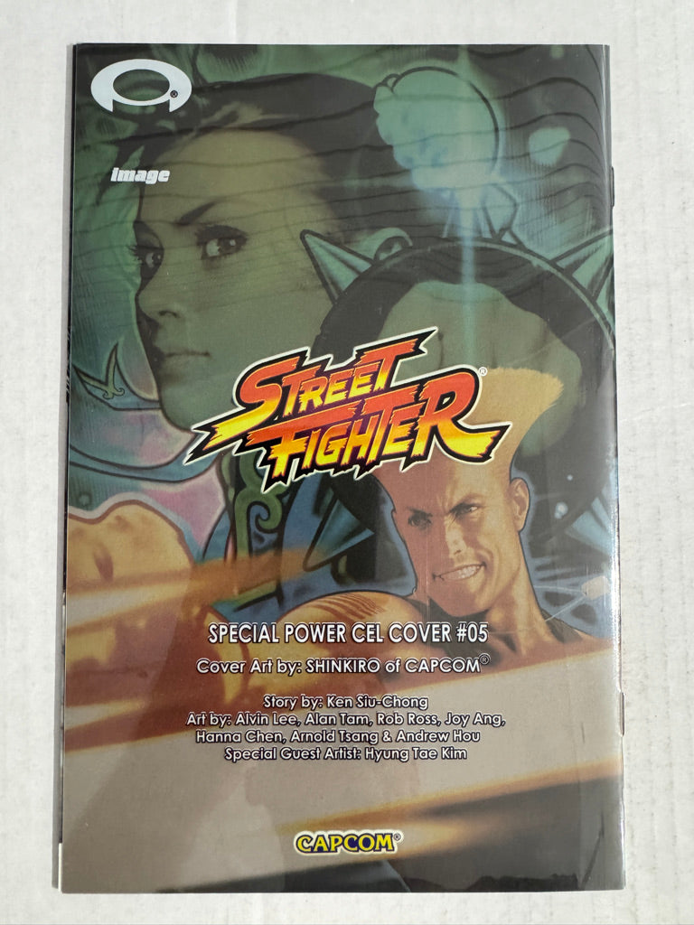 STREET FIGHTER #5 NM Power Cel Variant