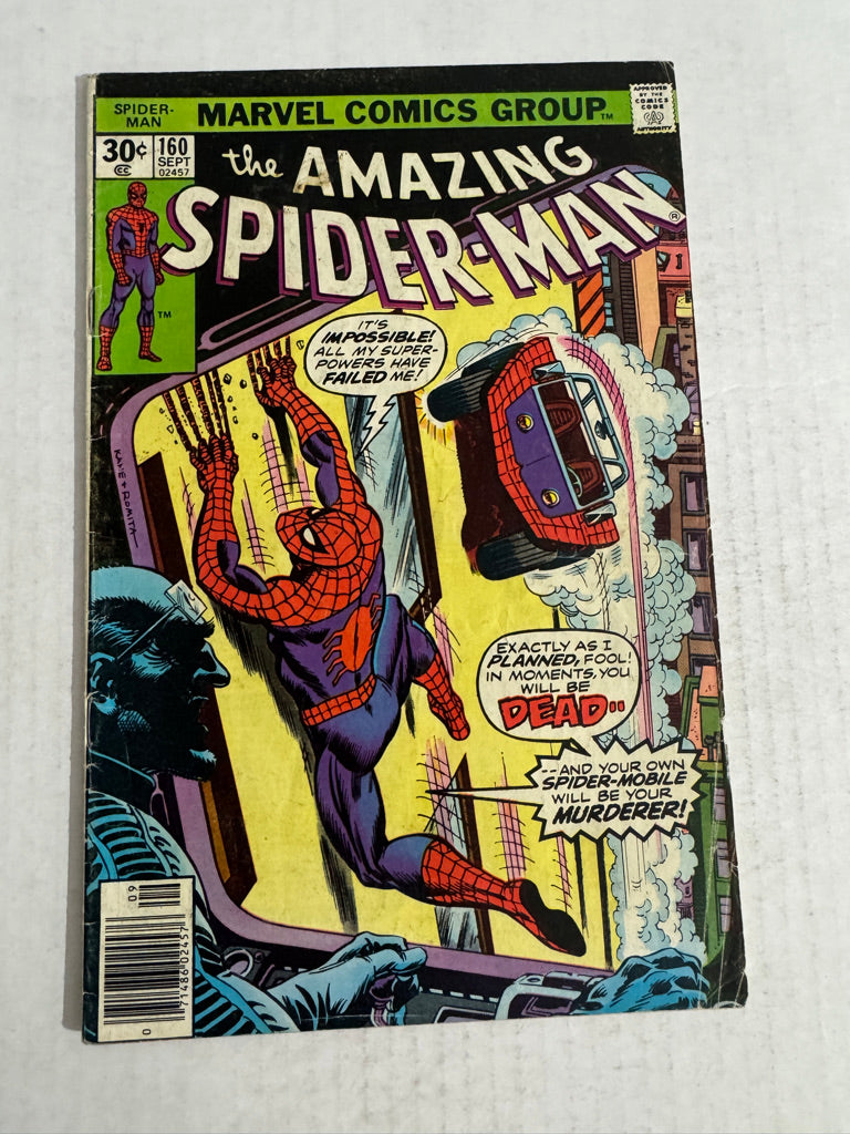 AMAZING SPIDER-MAN #160 GD/VG