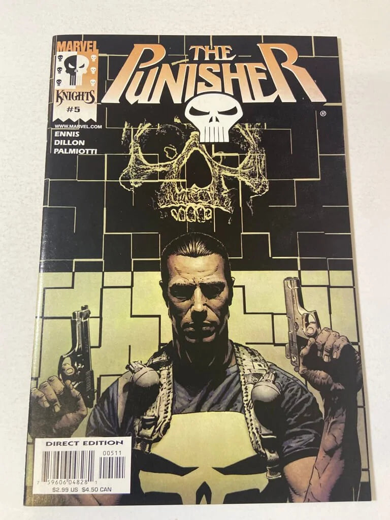 PUNISHER #5 Vol 5 Tim Bradstreet Cover