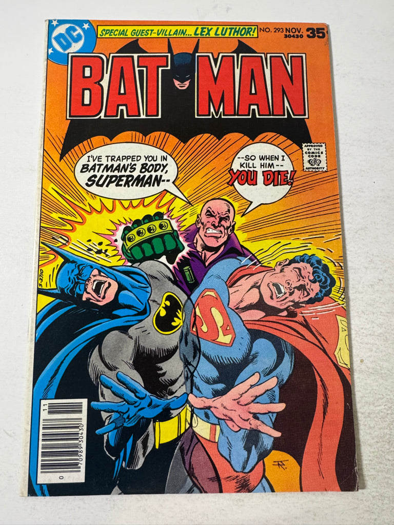 BATMAN #293 FN/VF