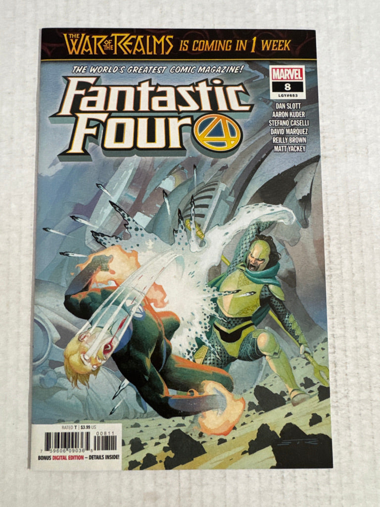 FANTASTIC FOUR #8 Vol 6 NM Esad Ribic Cover