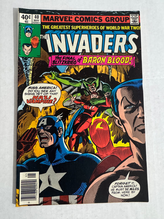 INVADERS #40 VF