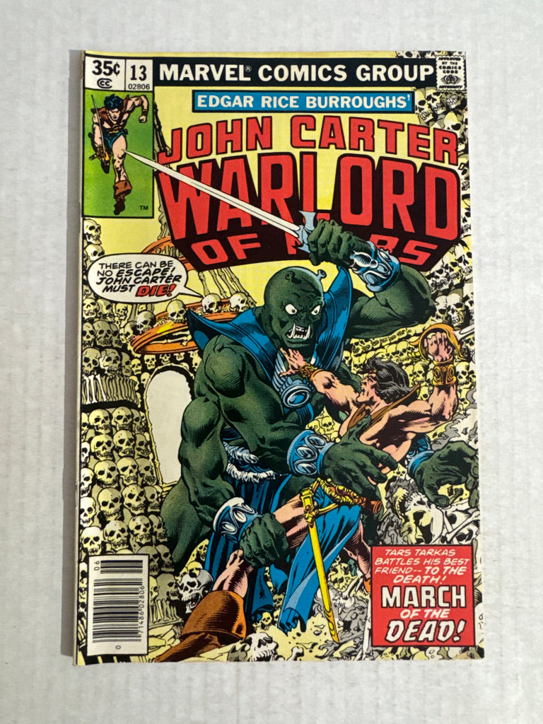 JOHN CARTER WARLORD OF MARS #13 VG+