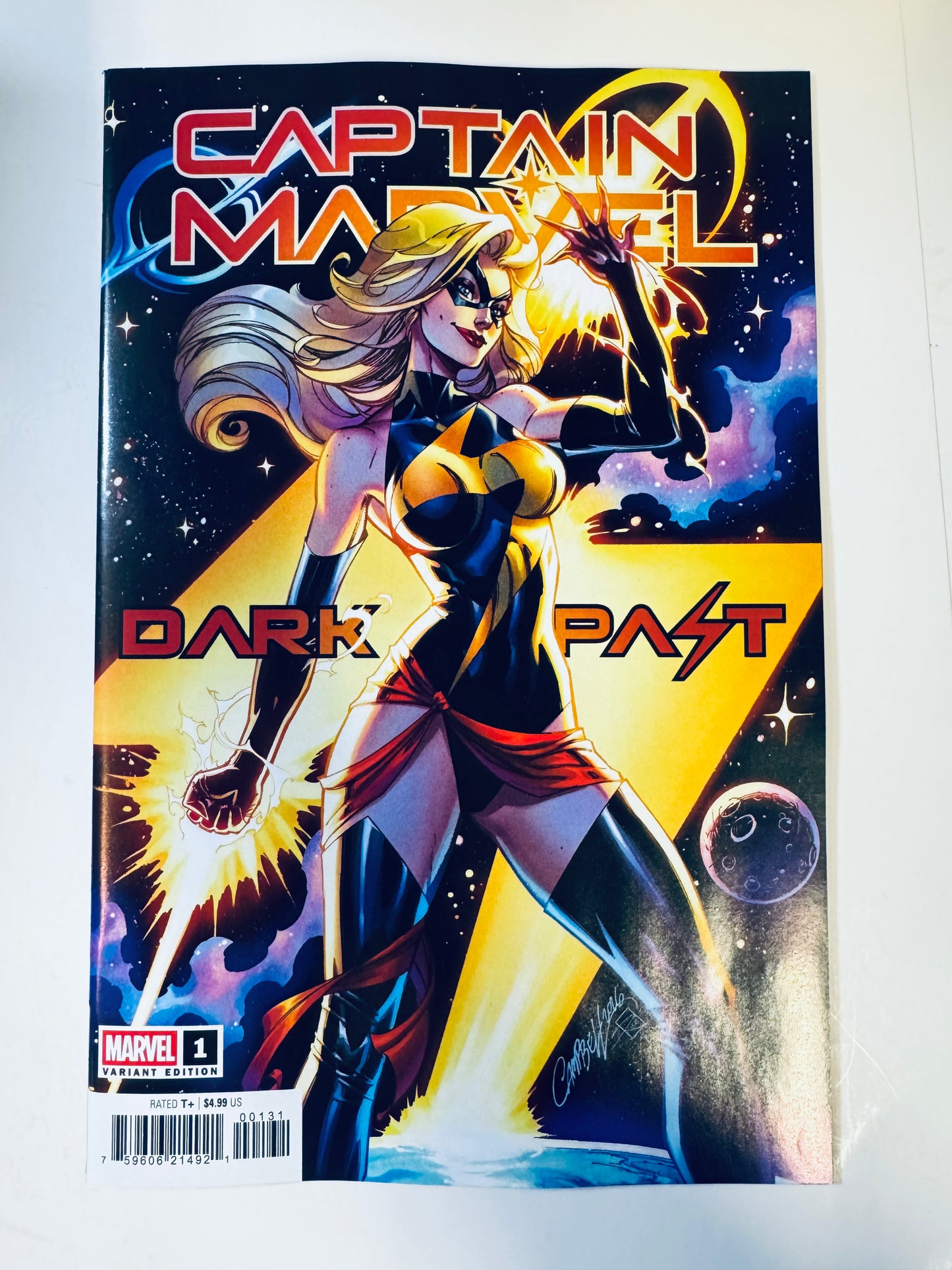 CAPTAIN MARVEL: DARK PAST #1 NM J. Scott Campbell Variant
