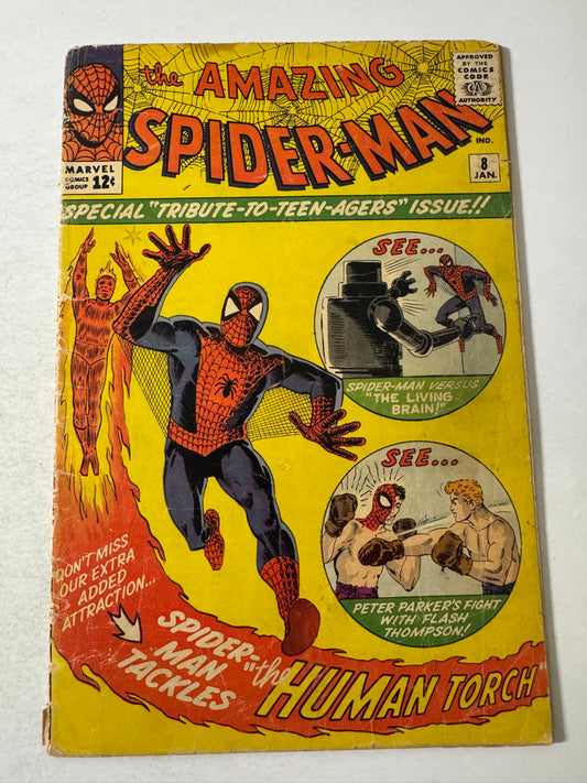 AMAZING SPIDER-MAN #8 GD-