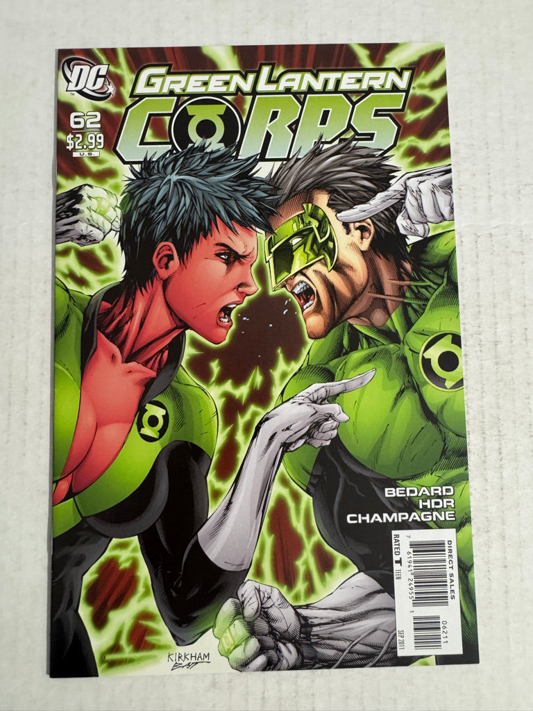 GREEN LANTERN CORPS #62 Vol 2 Tyler Kirkham Cover