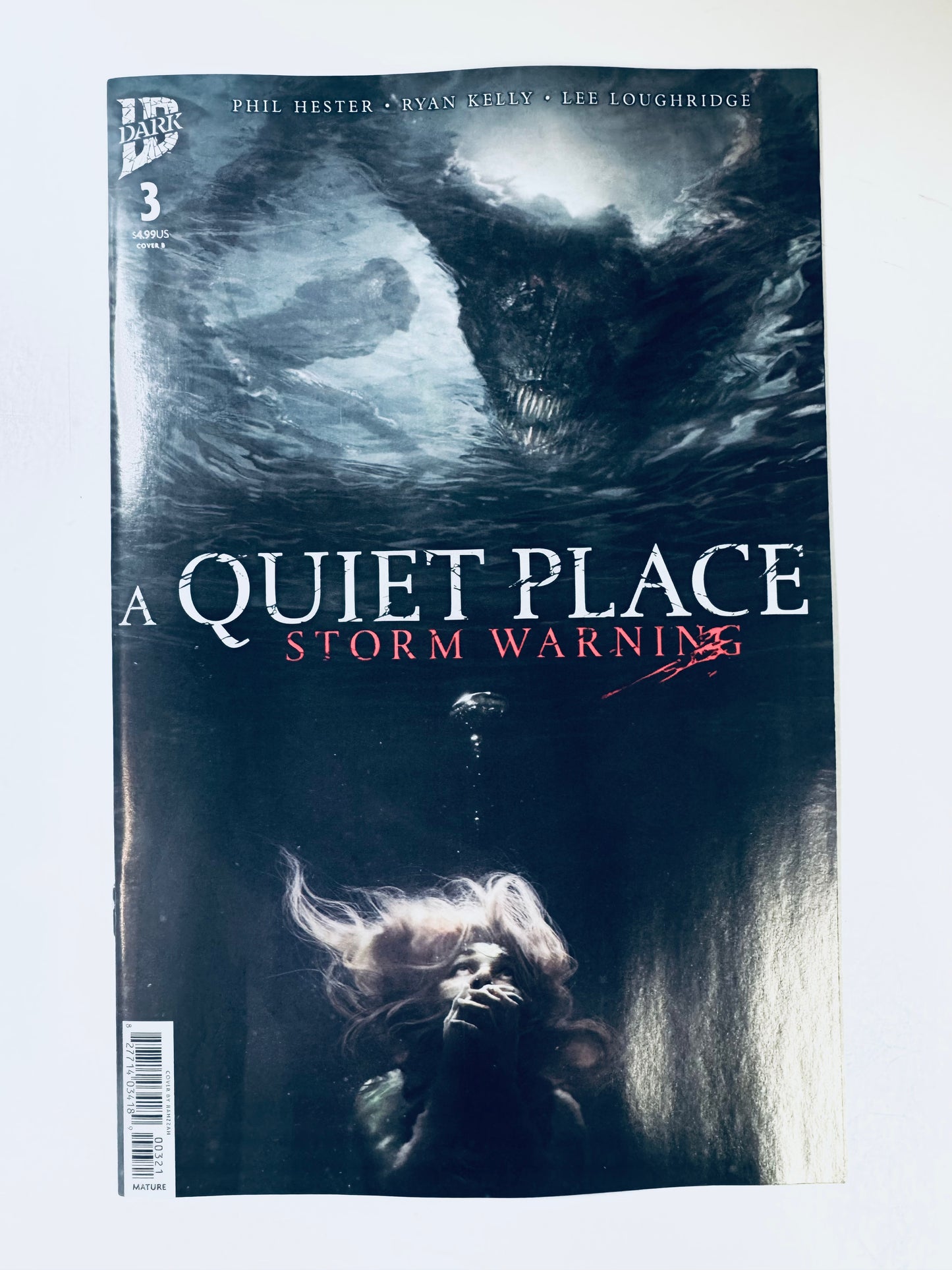 A QUIET PLACE: STORM WARNING #3 NM Cover B Rahzzah Variant
