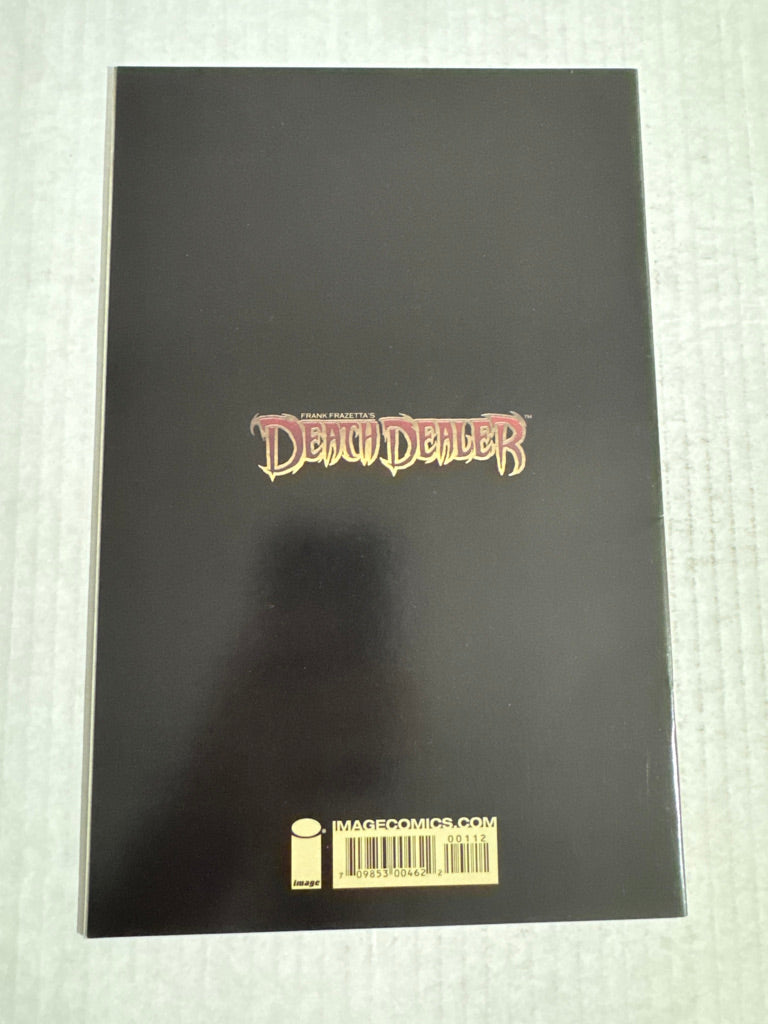 FRANK FRAZETTA'S DEATH DEALER #1 NM- 2nd Print Gold Foil FRAZETTA STAMP Variant