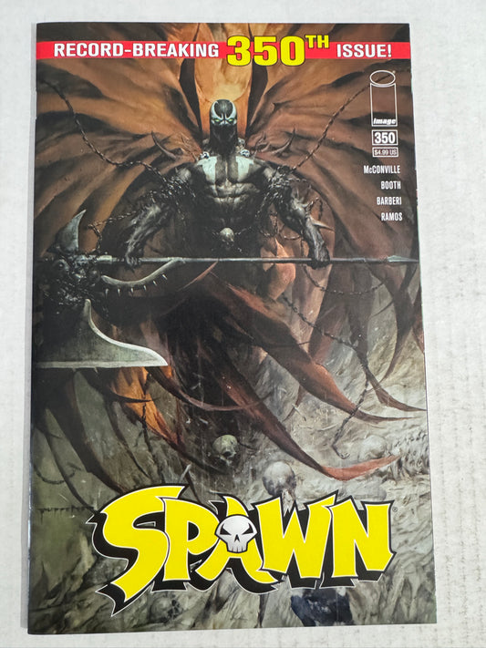 SPAWN #350 NM Puppeteer Lee Cover
