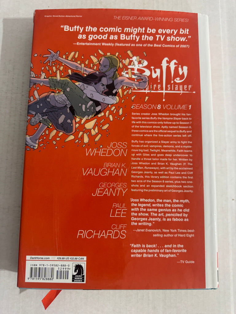 BUFFY THE VAMPIRE SLAYER Season 8 Vol 1 HC OOP