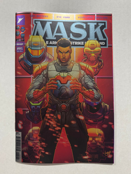 MASK #1 NM 1:100 Foil Jonboy Meyers Variant