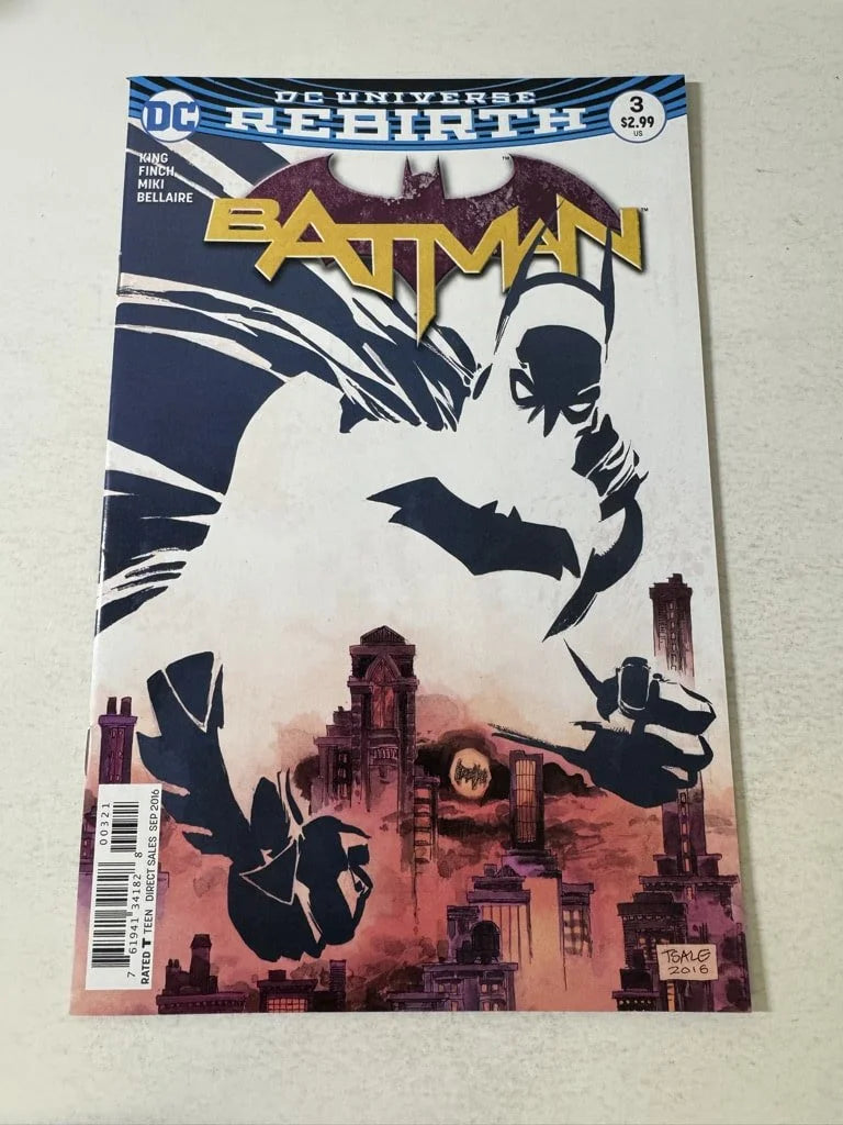 BATMAN #3 Vol 3 Tim Sale Variant