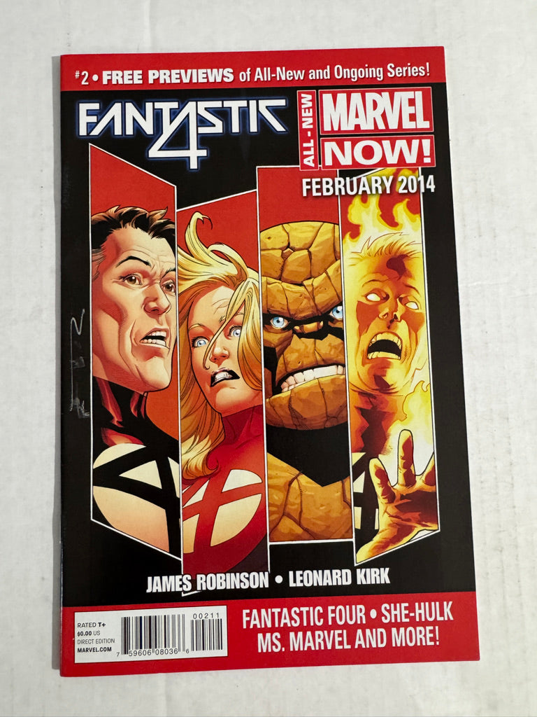 ALL-NEW MARVEL NOW PREVIEW #2 NM- SIGNE by Esad Ribic