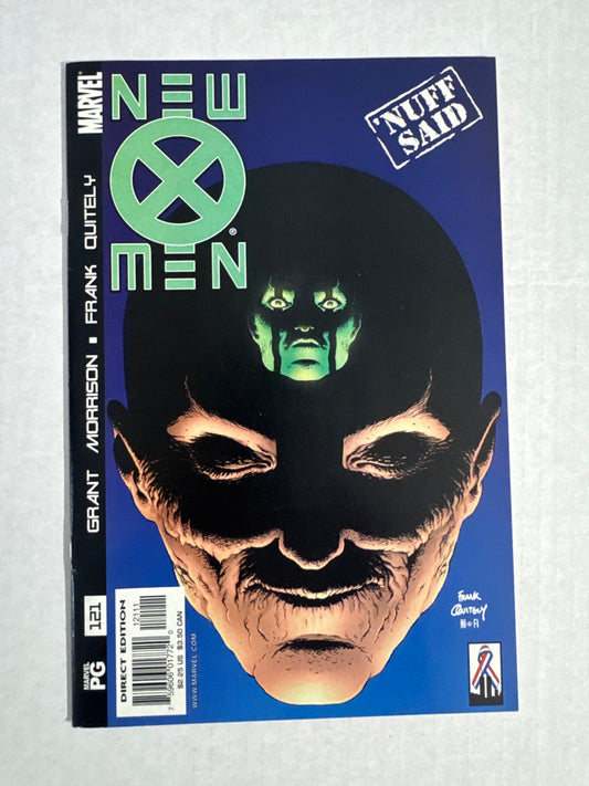 NEW X-MEN #121 NM-  Frank Quitely Cover